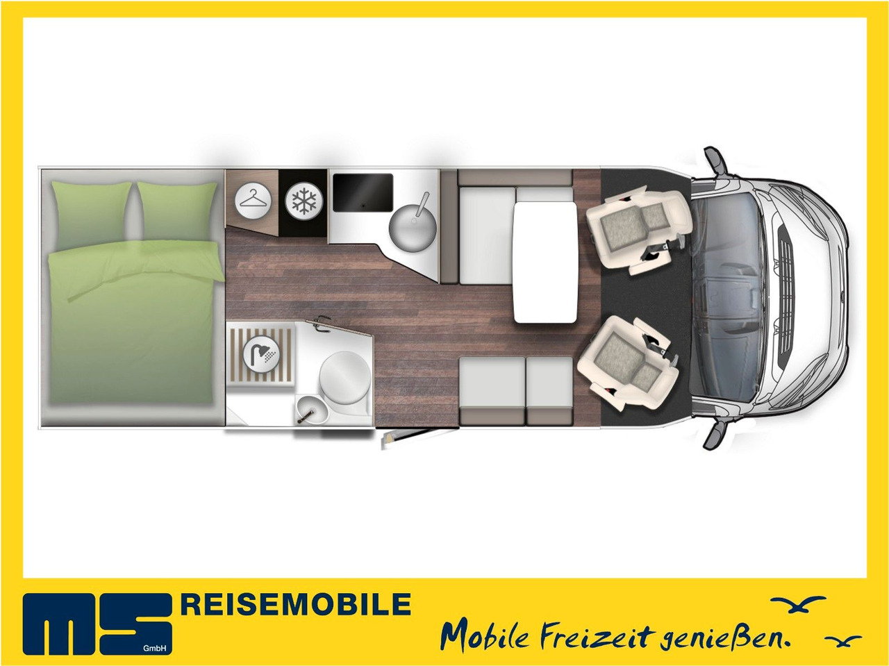 Forster T 699 HB / 140PS / HUBBETT & HECKBETT - Kamper gjysmë i integruar: foto 2 Forster T 699 HB / 140PS / HUBBETT & HECKBETT - Kamper gjysmë i integruar: foto 2