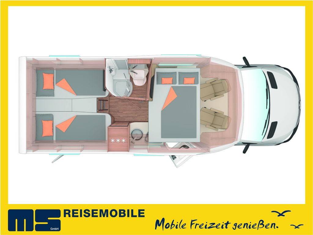 Weinsberg CARACOMPACT SUITE 640 MEG PEPPER / - MODELL 2025 - Kamper gjysmë i integruar: foto 2 Weinsberg CARACOMPACT SUITE 640 MEG PEPPER / - MODELL 2025 - Kamper gjysmë i integruar: foto 2