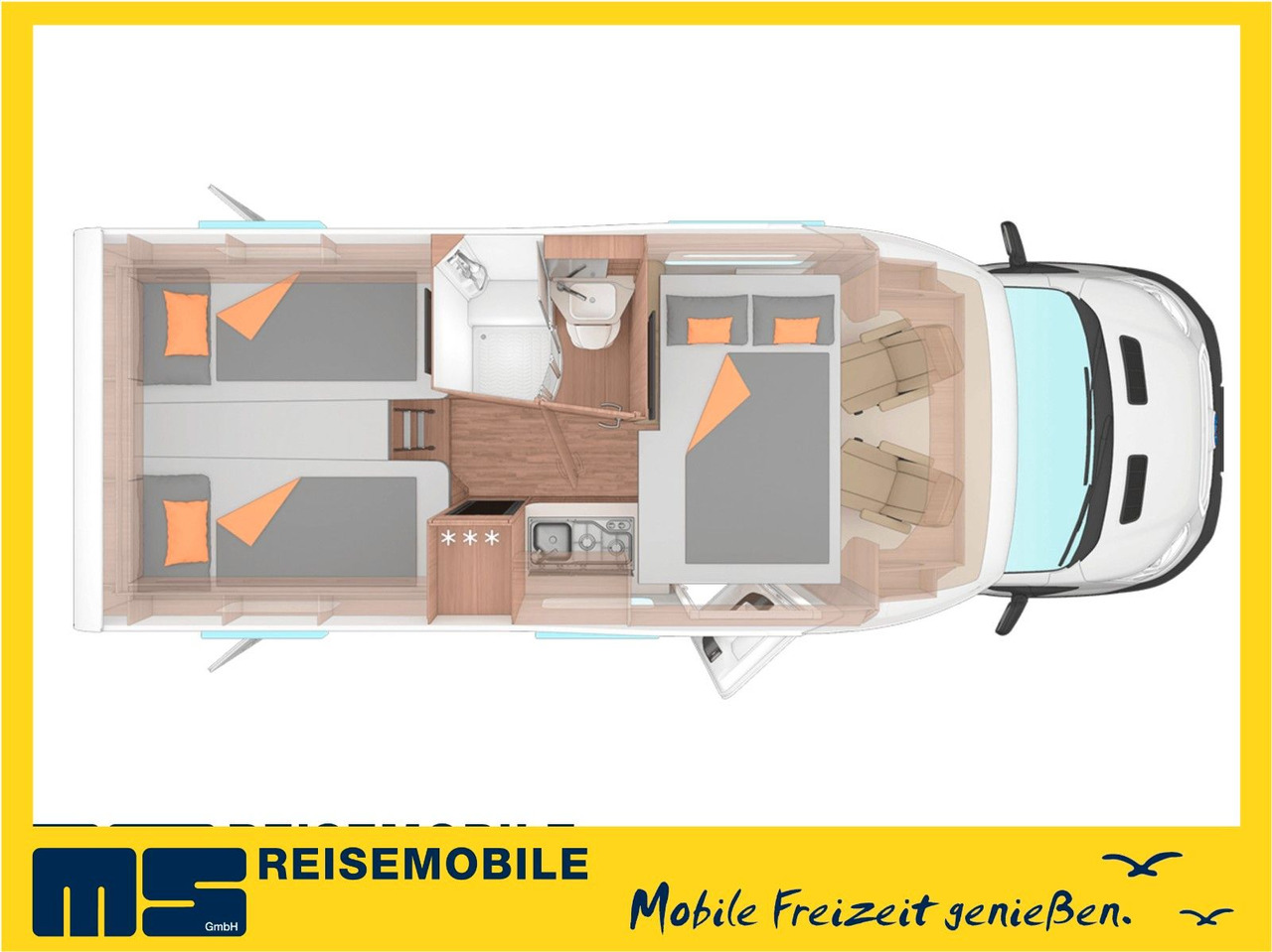 Weinsberg CARASUITE 650 MEG /155PS /EINZELBETTEN & HUBBETT - Kamper gjysmë i integruar: foto 2 Weinsberg CARASUITE 650 MEG /155PS /EINZELBETTEN & HUBBETT - Kamper gjysmë i integruar: foto 2