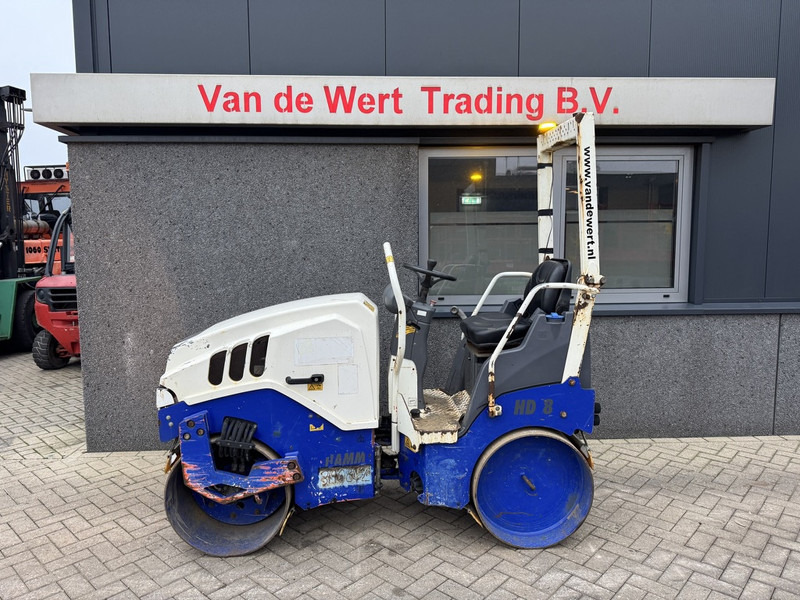 Hamm HD 8 VV Trilwals / Road Roller / Tandemwalze 2014 Kubota Diesel - Rul: foto 1 Hamm HD 8 VV Trilwals / Road Roller / Tandemwalze 2014 Kubota Diesel - Rul: foto 1