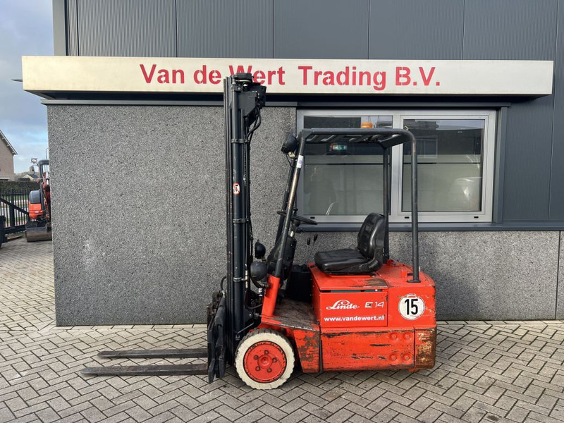 Linde e14 Heftruck Linde E14 Triplo 550 Freelift/Sideshift elektrisch - Pirun elektrik: foto 1 Linde e14 Heftruck Linde E14 Triplo 550 Freelift/Sideshift elektrisch - Pirun elektrik: foto 1
