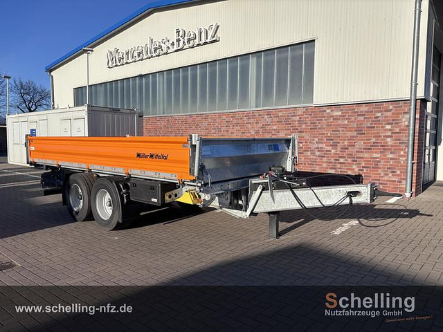 Müller-Mitteltal Tandem-3-Seiten-Kipper KA-TA-R 11,9 - Rimorkio vetëshkarkuese: foto 1 Müller-Mitteltal Tandem-3-Seiten-Kipper KA-TA-R 11,9 - Rimorkio vetëshkarkuese: foto 1