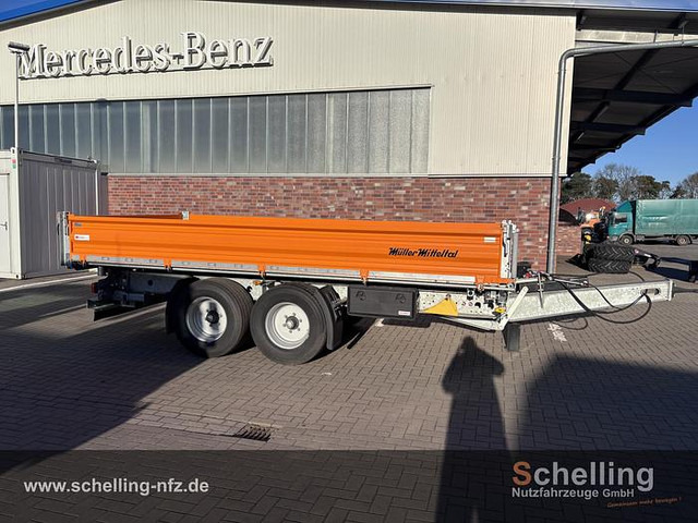 Müller-Mitteltal Tandem-3-Seiten-Kipper KA-TA-R 11,9 - Rimorkio vetëshkarkuese: foto 2 Müller-Mitteltal Tandem-3-Seiten-Kipper KA-TA-R 11,9 - Rimorkio vetëshkarkuese: foto 2