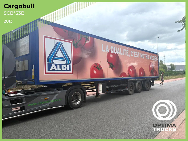 Schmitz Cargobull SCB*S3B / DHOLLANDIA 3000kg / LIFTAS / STUURAS - Gjysmë rimorkio me vagonetë të mbyllur: foto 1 Schmitz Cargobull SCB*S3B / DHOLLANDIA 3000kg / LIFTAS / STUURAS - Gjysmë rimorkio me vagonetë të mbyllur: foto 1