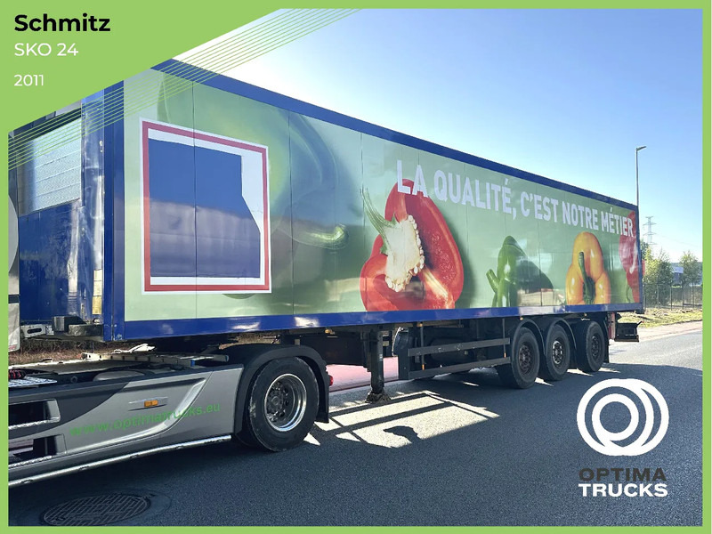 Schmitz Cargobull SKO 24 - Gjysmë rimorkio me vagonetë të mbyllur: foto 1 Schmitz Cargobull SKO 24 - Gjysmë rimorkio me vagonetë të mbyllur: foto 1