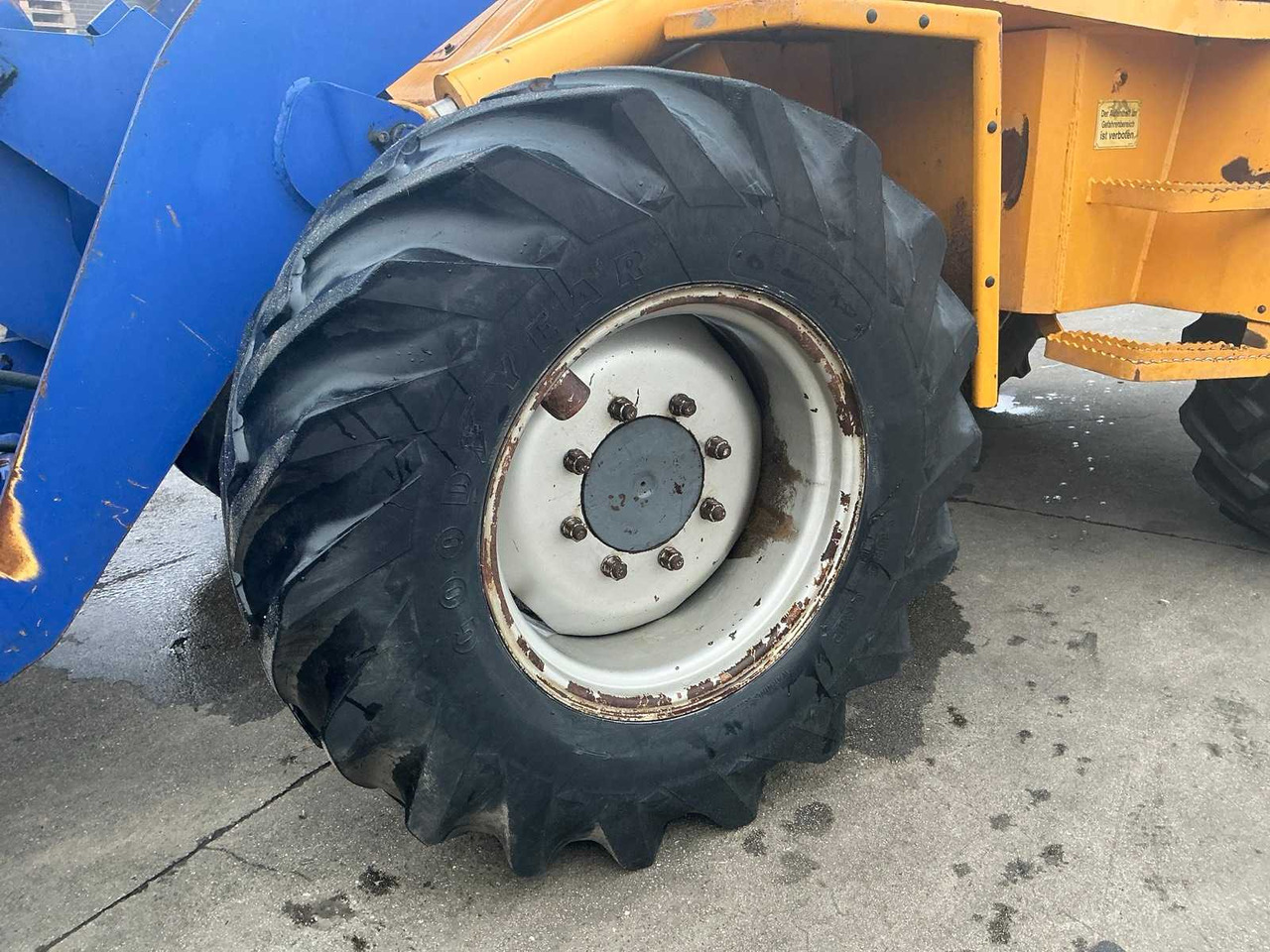 Fadrom me goma 1995 ZETTELMEYER ZL 802 SHOVEL: foto 8 Fadrom me goma 1995 ZETTELMEYER ZL 802 SHOVEL: foto 8