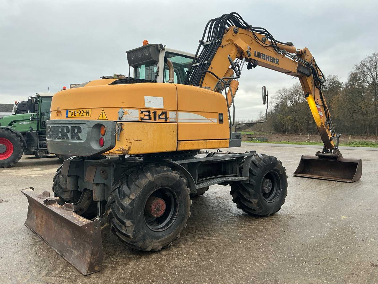 2007 LIEBHERR A314 LITRONIC WHEELED EXCAVATOR - Ekskavator me goma: foto 5 2007 LIEBHERR A314 LITRONIC WHEELED EXCAVATOR - Ekskavator me goma: foto 5