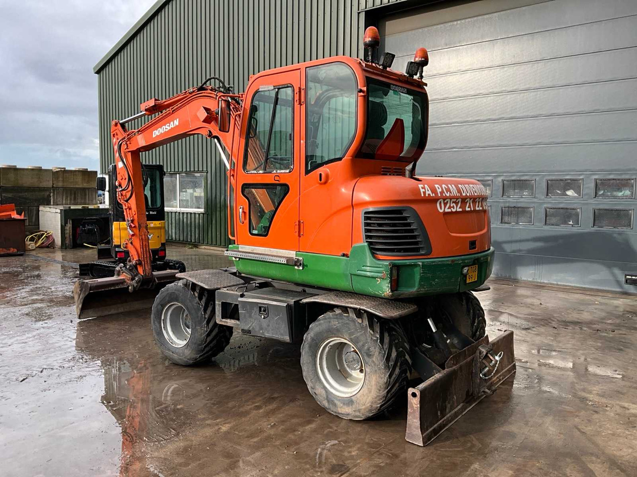 2014 DOOSAN DX55W WHEELED EXCAVATOR - Ekskavator me goma: foto 3 2014 DOOSAN DX55W WHEELED EXCAVATOR - Ekskavator me goma: foto 3