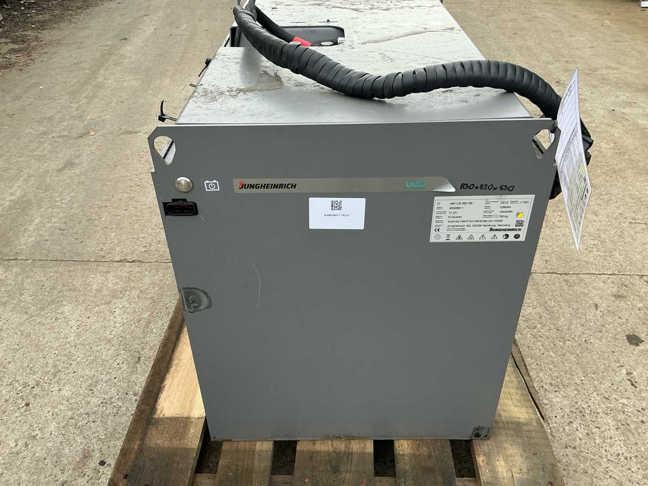 2019 JUNGHEINRICH 48V LIB 360 SB FORKLIFT BATTERY - Pirun ngritës: foto 5 2019 JUNGHEINRICH 48V LIB 360 SB FORKLIFT BATTERY - Pirun ngritës: foto 5