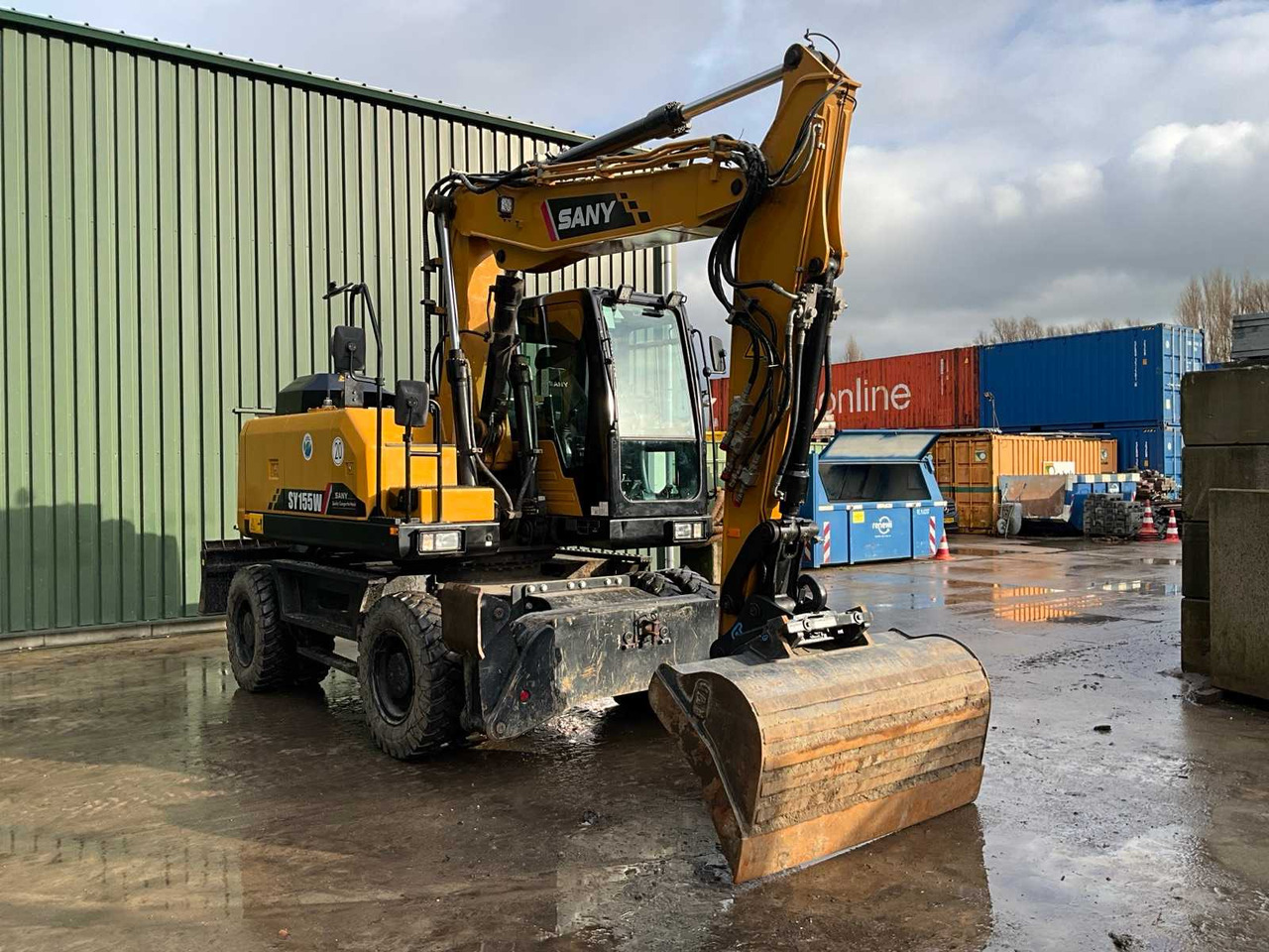 2023 SANY SY155W WHEELED EXCAVATOR - Ekskavator me goma: foto 2 2023 SANY SY155W WHEELED EXCAVATOR - Ekskavator me goma: foto 2