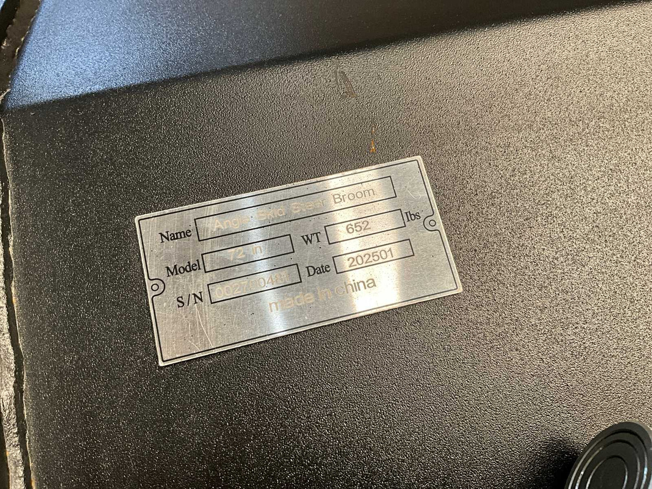 2025 72 INCH BROOM/SWEEPER FOR SKID STEER LOADER - Mini fadrom me zinxhir: foto 5 2025 72 INCH BROOM/SWEEPER FOR SKID STEER LOADER - Mini fadrom me zinxhir: foto 5