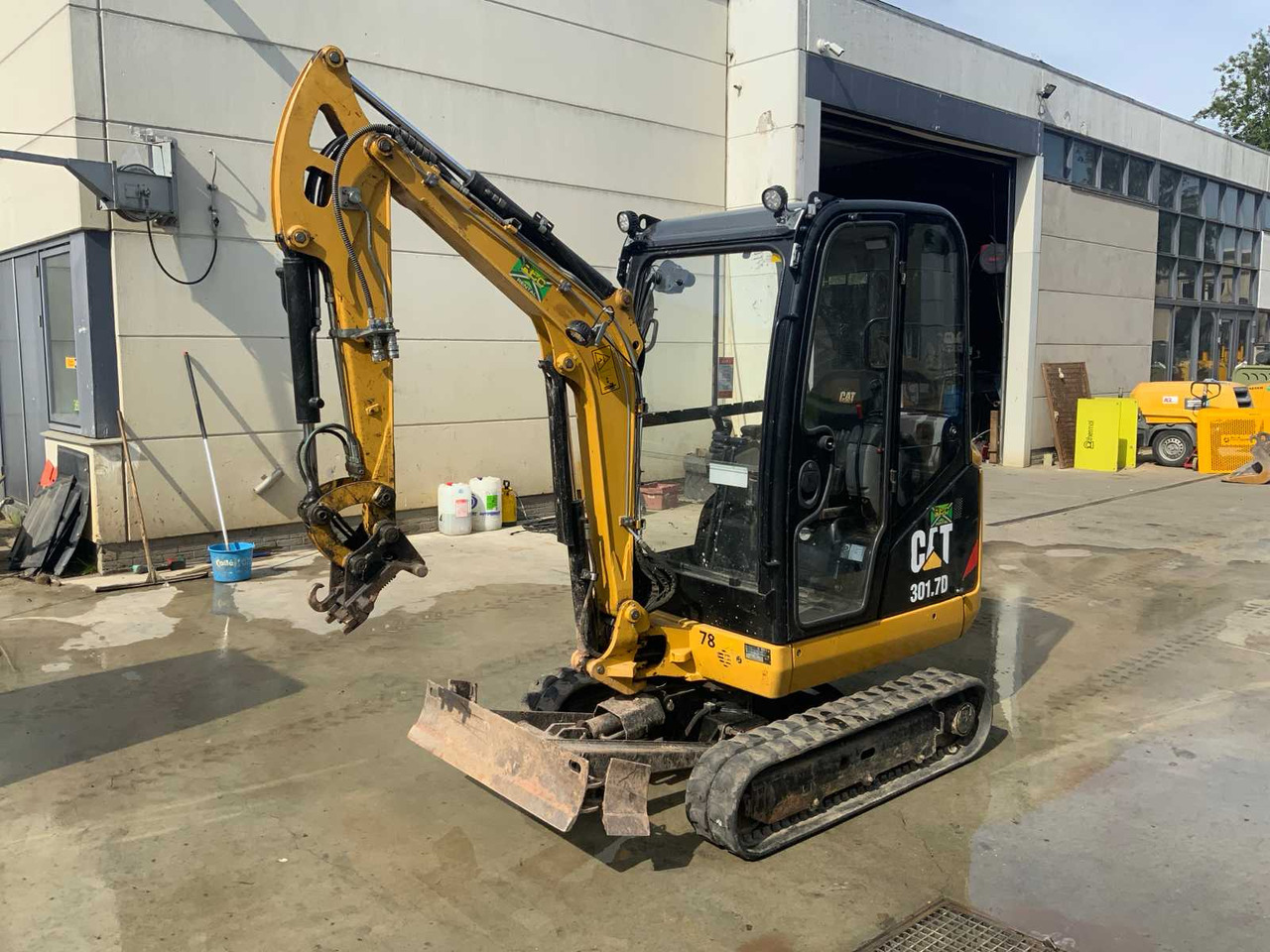 Caterpillar 301.7D - Miniekskavator: foto 1 Caterpillar 301.7D - Miniekskavator: foto 1