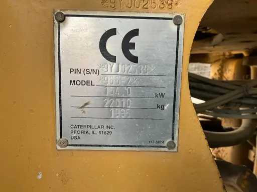 Mini fadrom Caterpillar Cat 966F 2: foto 29
