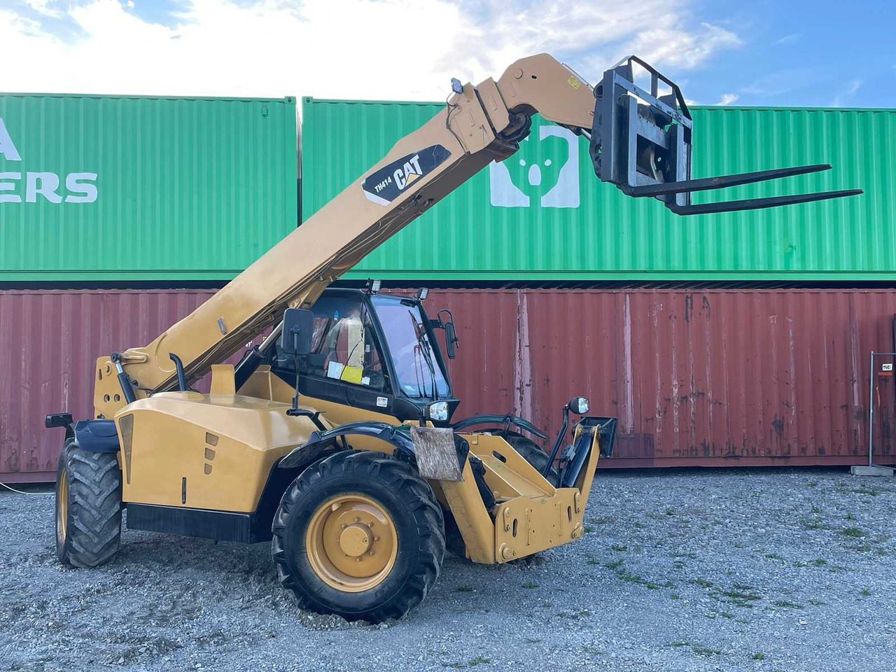 Caterpillar TH414 - Fadrom me goma: foto 2 Caterpillar TH414 - Fadrom me goma: foto 2