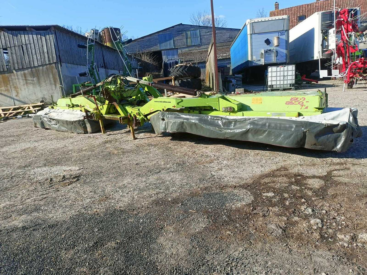 Claas Disco 8550C - Barkthyese: foto 1 Claas Disco 8550C - Barkthyese: foto 1