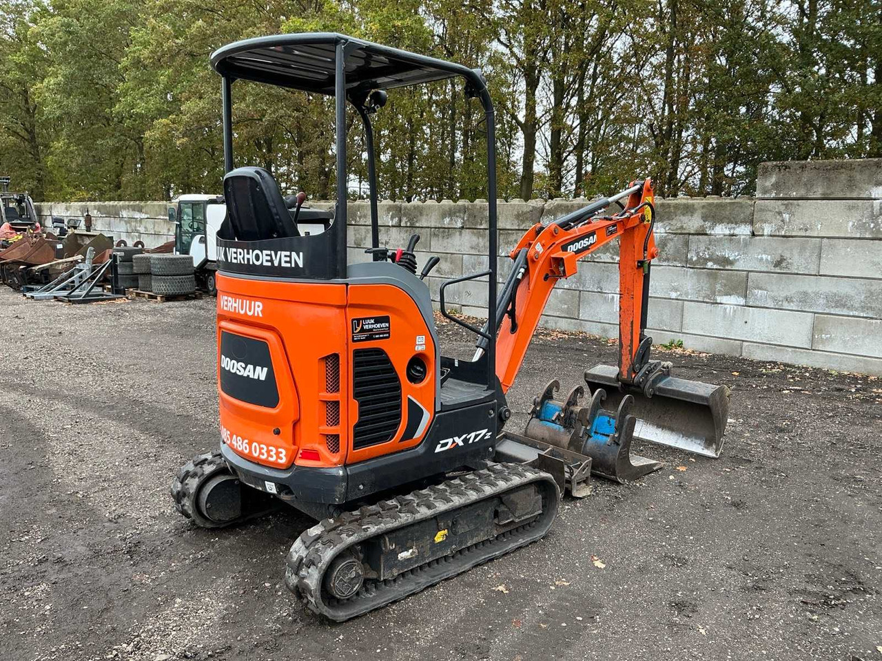 Doosan DX17Z - Miniekskavator: foto 5 Doosan DX17Z - Miniekskavator: foto 5