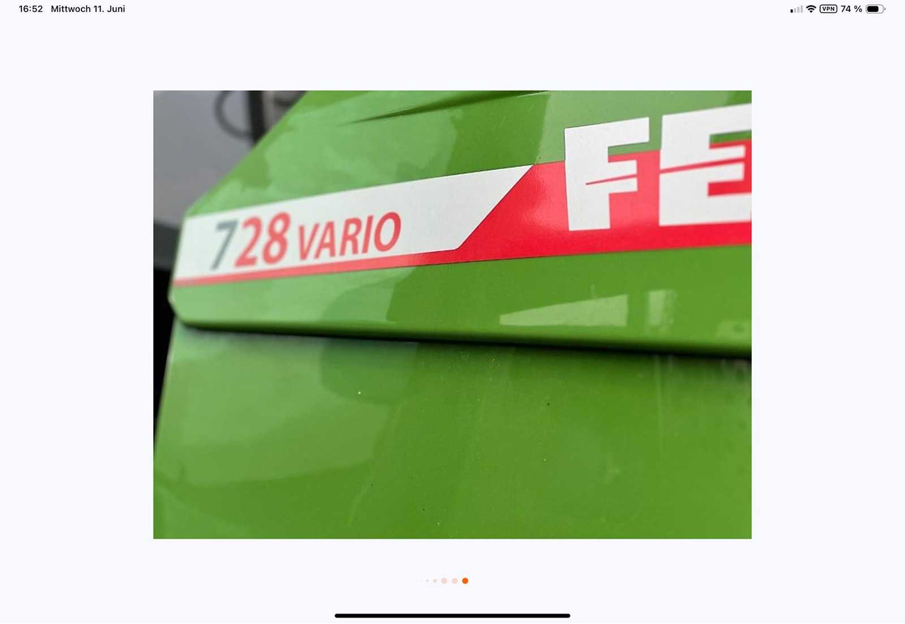 Fendt 728 Vario Gen7 Profi+ Setting2 - Traktor: foto 5 Fendt 728 Vario Gen7 Profi+ Setting2 - Traktor: foto 5