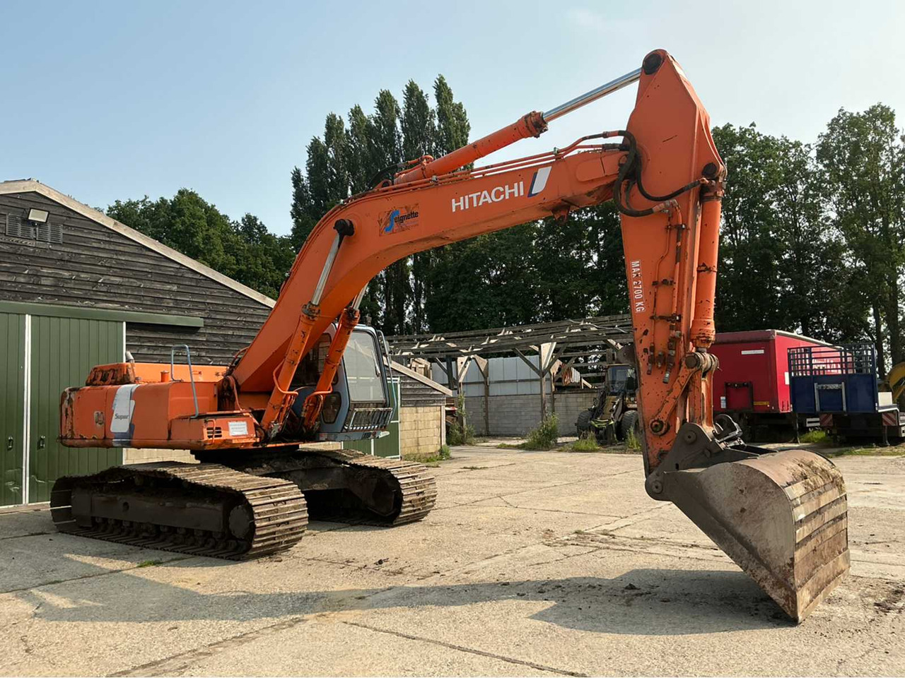 Hitachi EX300-3 - Ekskavator me zinxhirë: foto 3 Hitachi EX300-3 - Ekskavator me zinxhirë: foto 3