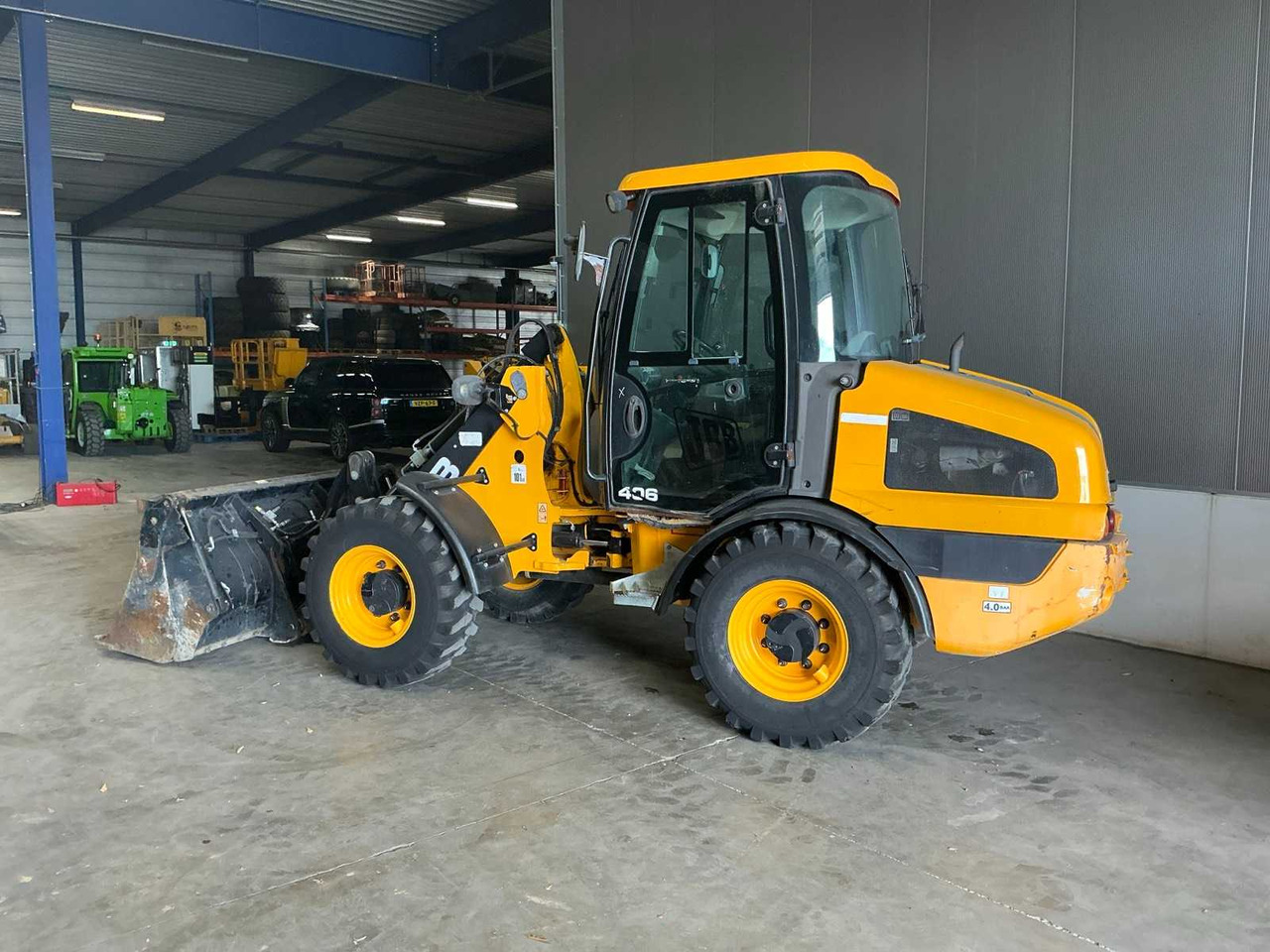 JCB 406 - Fadrom me goma: foto 2 JCB 406 - Fadrom me goma: foto 2