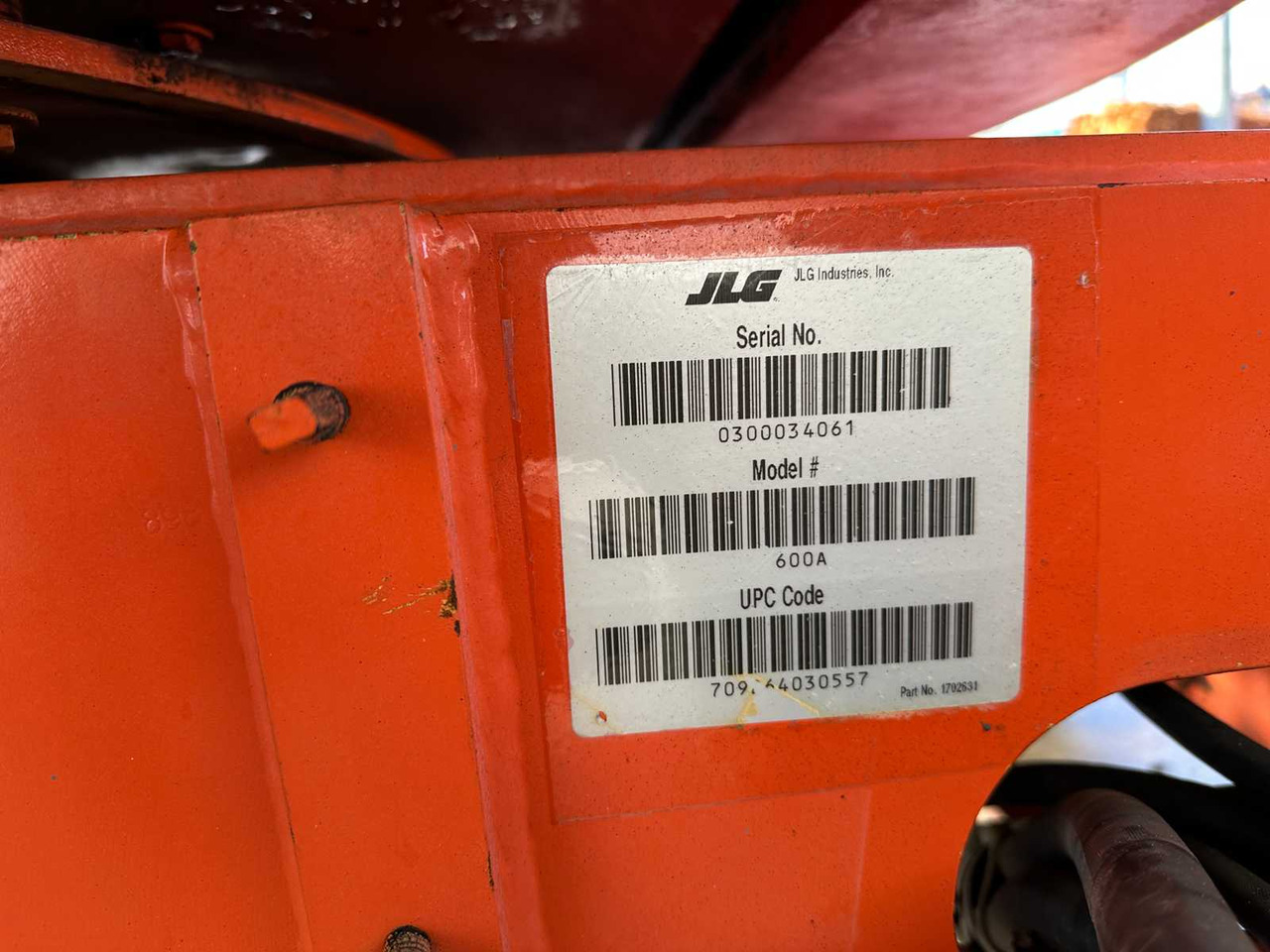 Platformë ajrore JLG - 1998 - 600AJ - AERIAL PLATFORM: foto 35 Platformë ajrore JLG - 1998 - 600AJ - AERIAL PLATFORM: foto 35