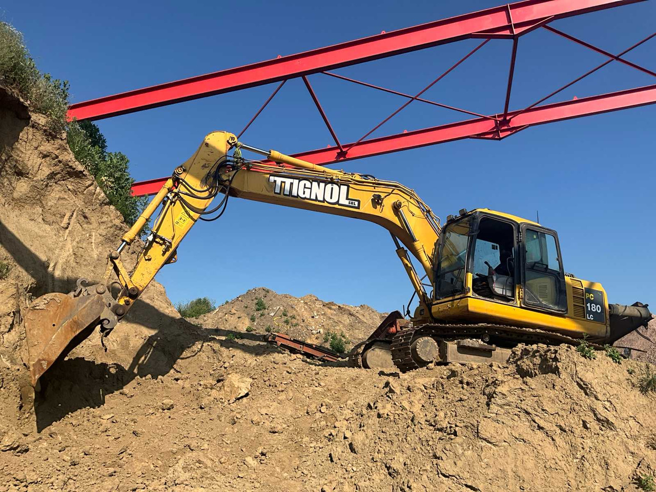 KOMATSU PC180LC-7 EO - Ekskavator me zinxhirë: foto 1 KOMATSU PC180LC-7 EO - Ekskavator me zinxhirë: foto 1