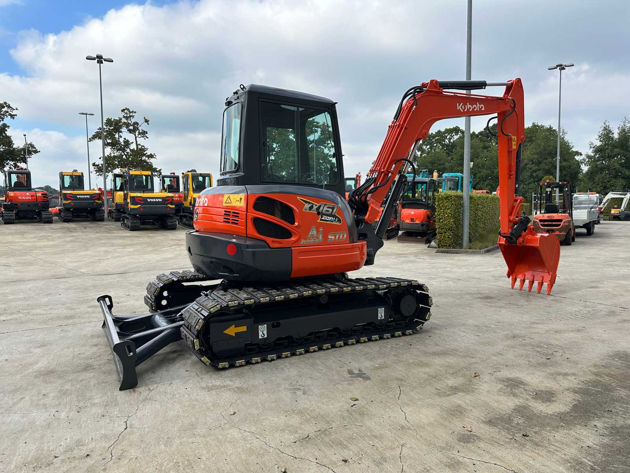 KUBOTA KX161-3 - Ekskavator me zinxhirë: foto 4 KUBOTA KX161-3 - Ekskavator me zinxhirë: foto 4