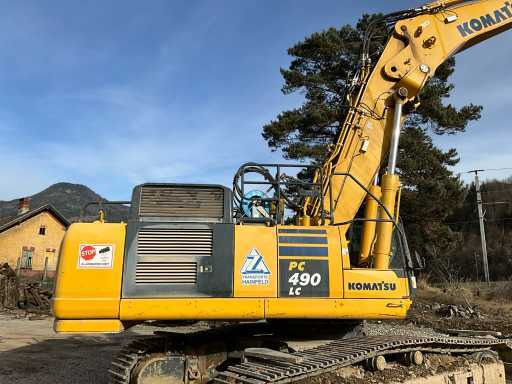 Ekskavator me zinxhirë Komatsu PC490LC H: foto 7