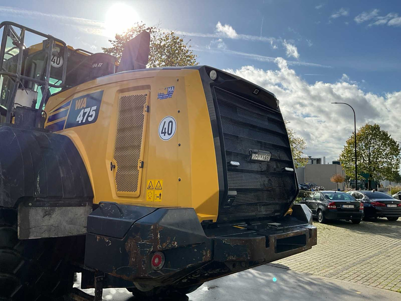 Komatsu Wa 475 - Fadrom me goma: foto 5 Komatsu Wa 475 - Fadrom me goma: foto 5