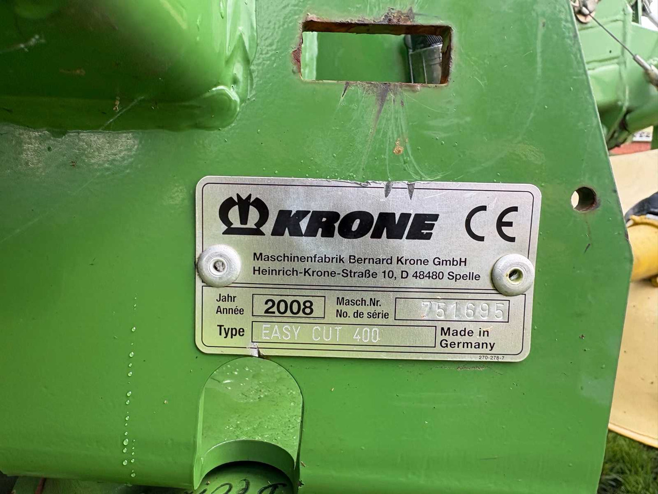 Krone EasyCut 400 - Trince/ Grirese degesh dhe bari: foto 3 Krone EasyCut 400 - Trince/ Grirese degesh dhe bari: foto 3