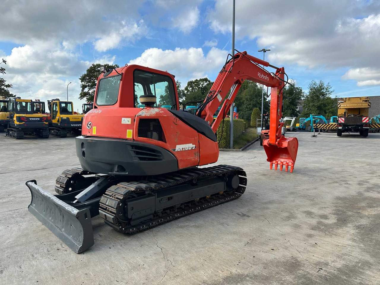 Kubota KX 185-3 - Ekskavator me zinxhirë: foto 4 Kubota KX 185-3 - Ekskavator me zinxhirë: foto 4