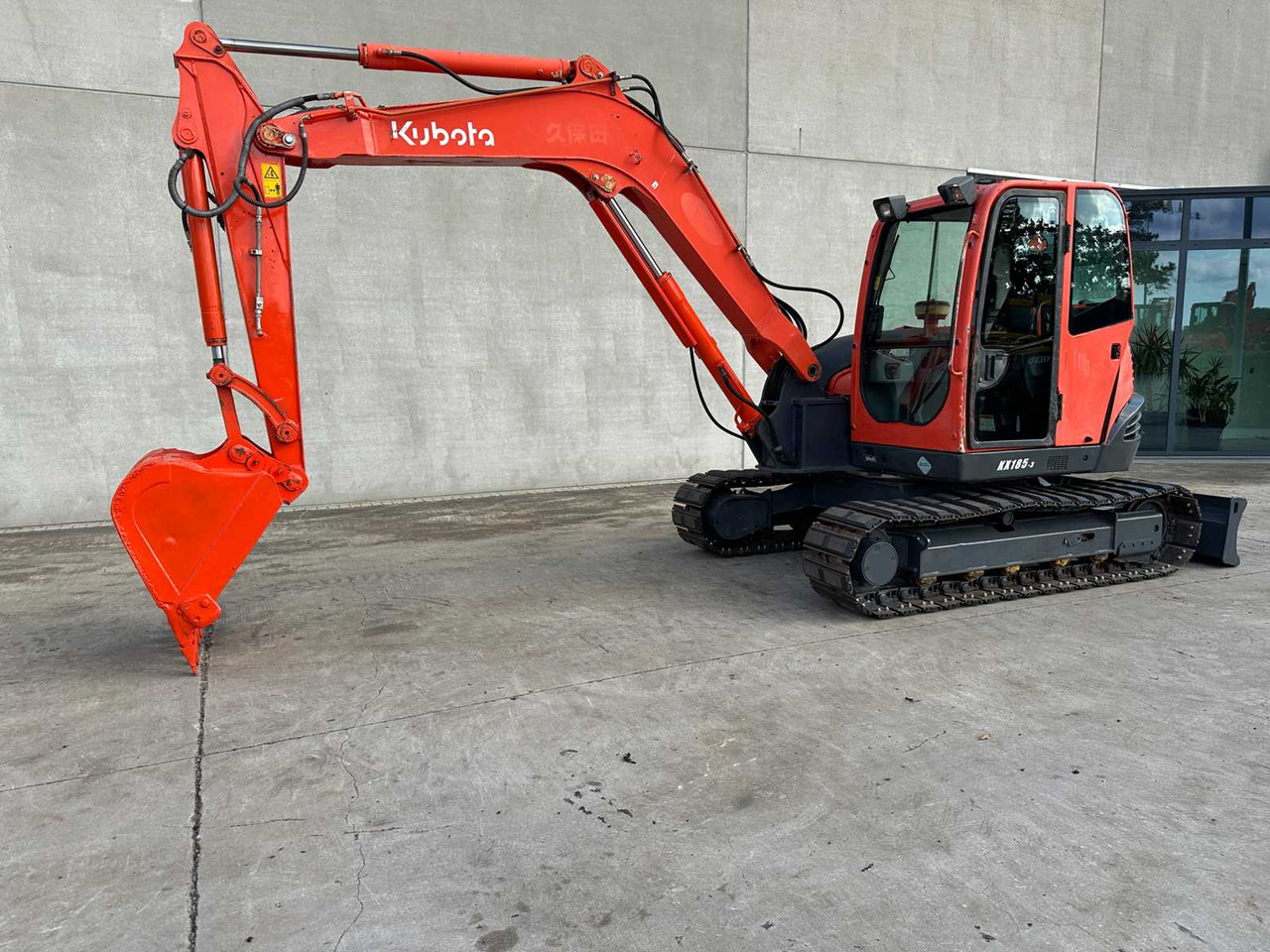 Kubota KX 185-3 - Ekskavator me zinxhirë: foto 1 Kubota KX 185-3 - Ekskavator me zinxhirë: foto 1