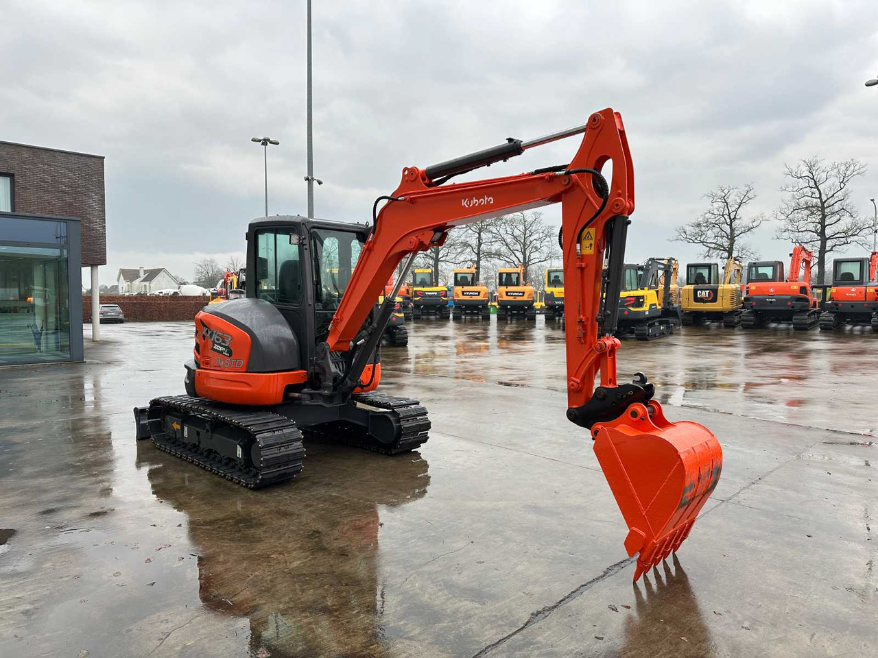 Kubota KX163-5 - Ekskavator me zinxhirë: foto 3 Kubota KX163-5 - Ekskavator me zinxhirë: foto 3