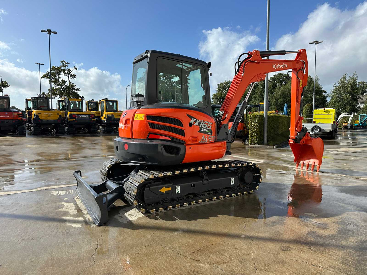 Kubota KX165-5 - Ekskavator me zinxhirë: foto 4 Kubota KX165-5 - Ekskavator me zinxhirë: foto 4