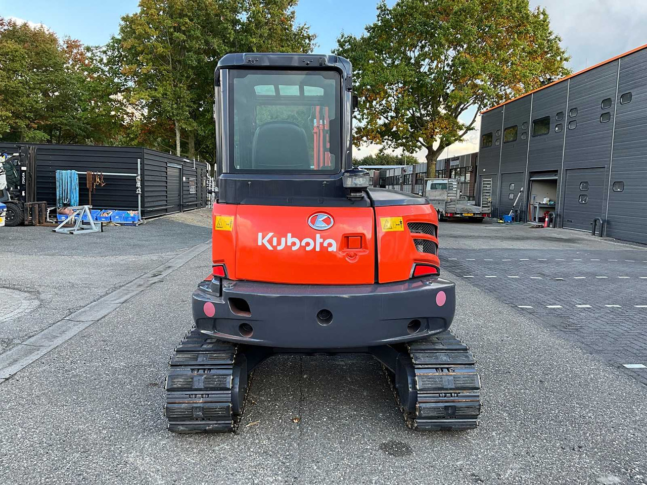 Kubota KX165-5 - Ekskavator me zinxhirë: foto 4 Kubota KX165-5 - Ekskavator me zinxhirë: foto 4