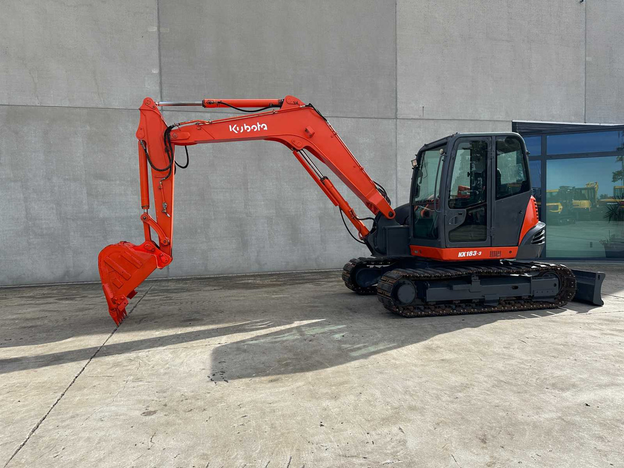 Kubota KX185-3 - Ekskavator me zinxhirë: foto 1 Kubota KX185-3 - Ekskavator me zinxhirë: foto 1