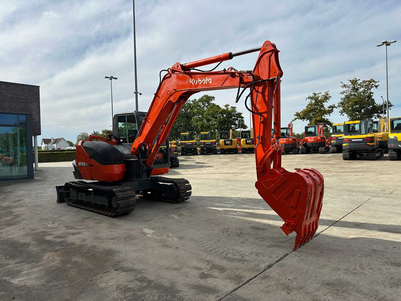 Kubota KX185-3 - Ekskavator me zinxhirë: foto 3 Kubota KX185-3 - Ekskavator me zinxhirë: foto 3