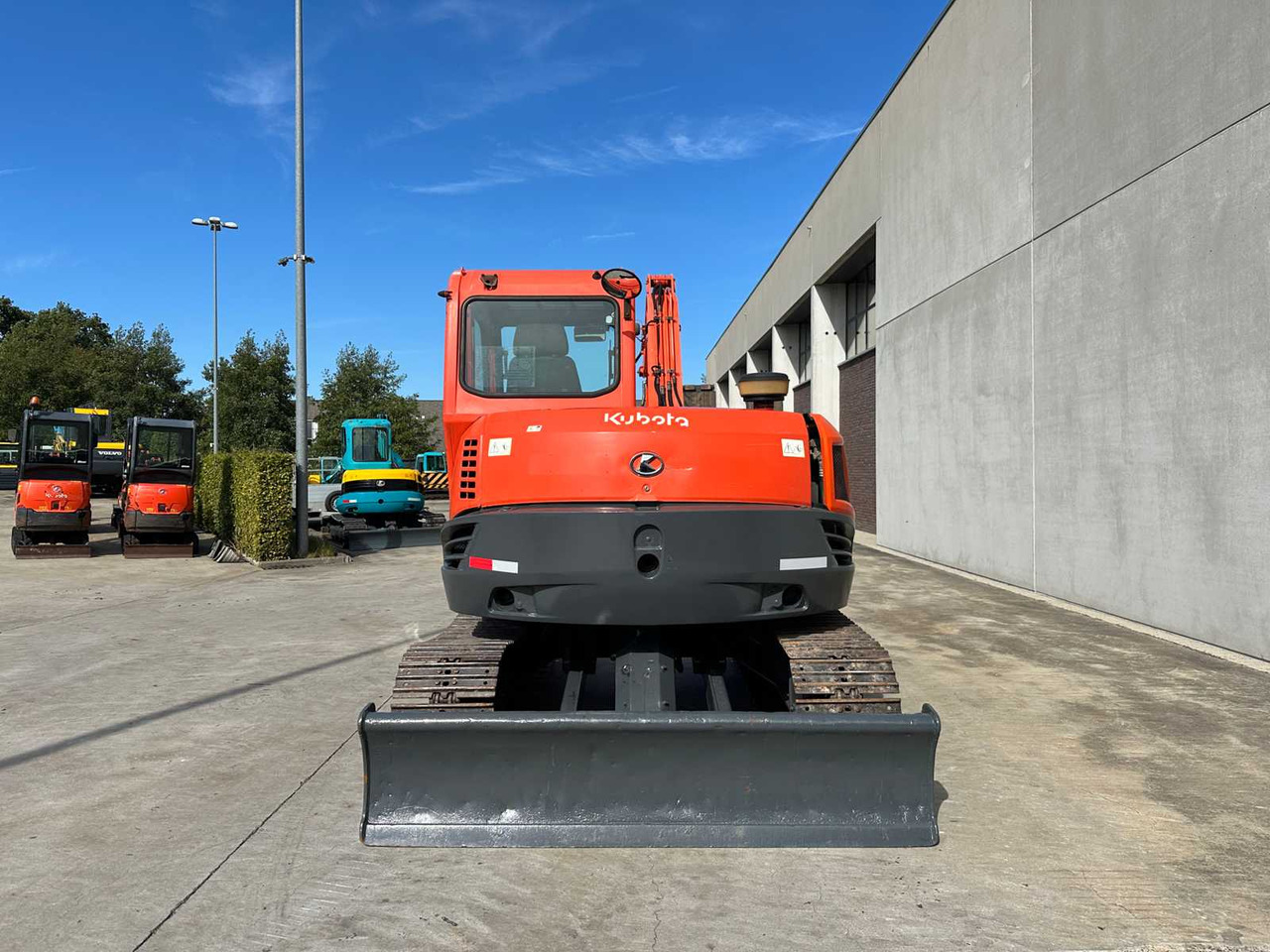 Kubota Kx185-3 - Ekskavator me zinxhirë: foto 5 Kubota Kx185-3 - Ekskavator me zinxhirë: foto 5