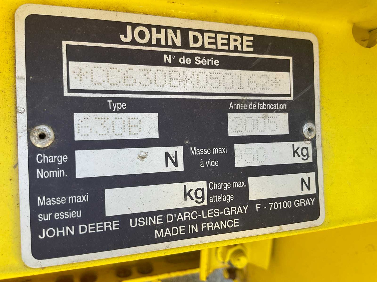 Makineri bujqësore John Deere 630B: foto 9