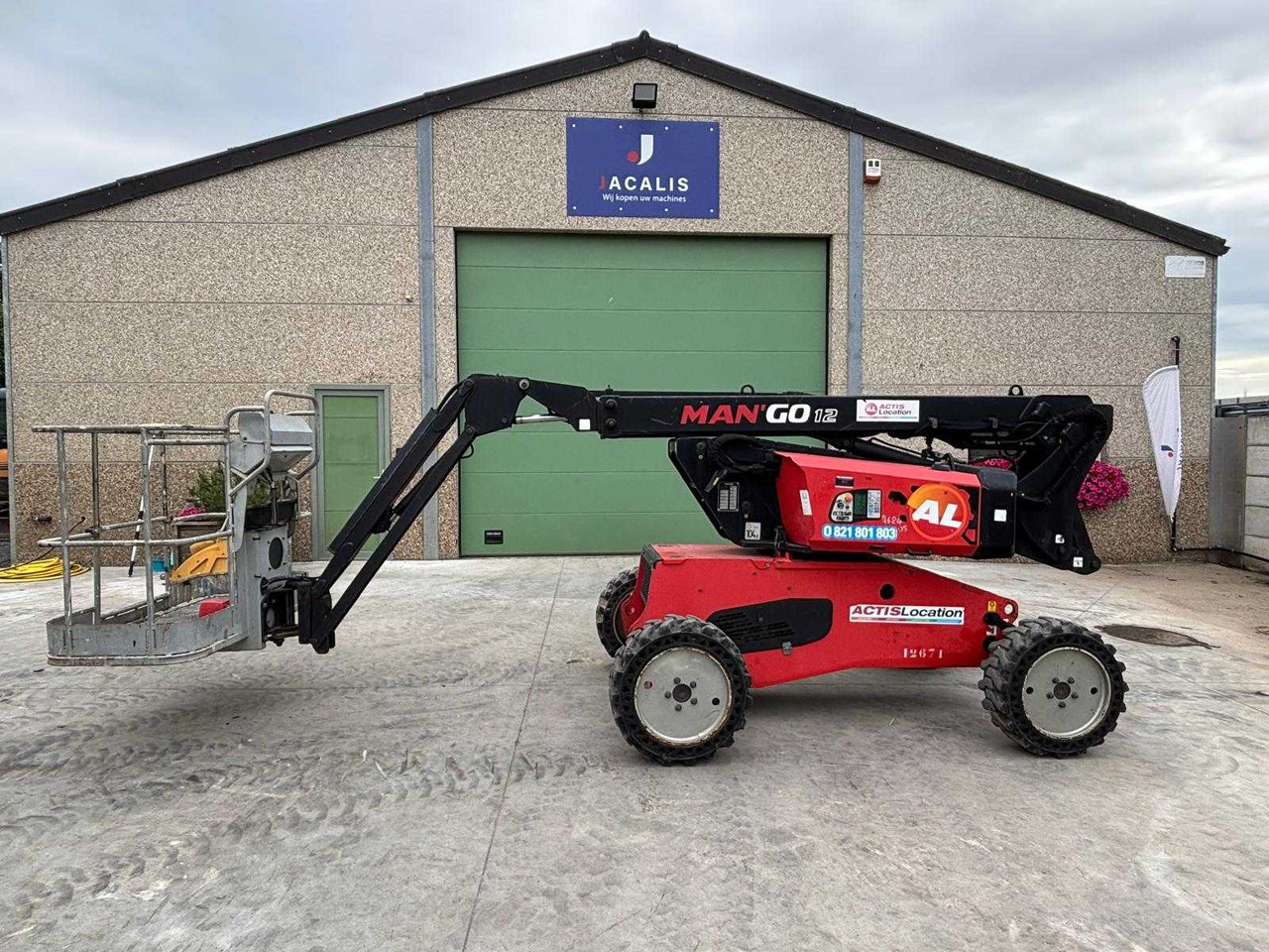 Manitou MANGO 12 - Platformë ajrore: foto 4 Manitou MANGO 12 - Platformë ajrore: foto 4