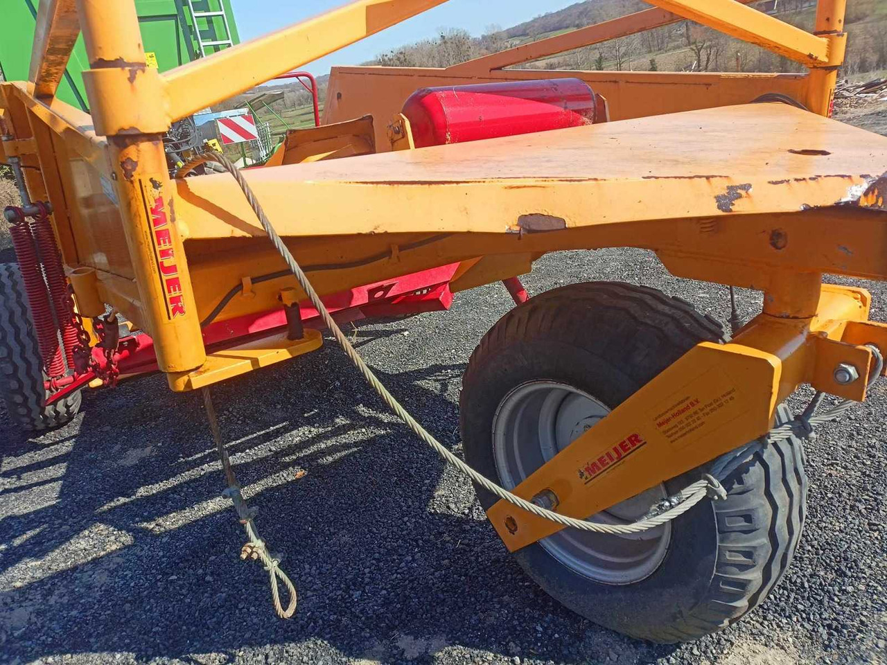 Meijer Flinstone - Rimorkio bujqësore: foto 3 Meijer Flinstone - Rimorkio bujqësore: foto 3
