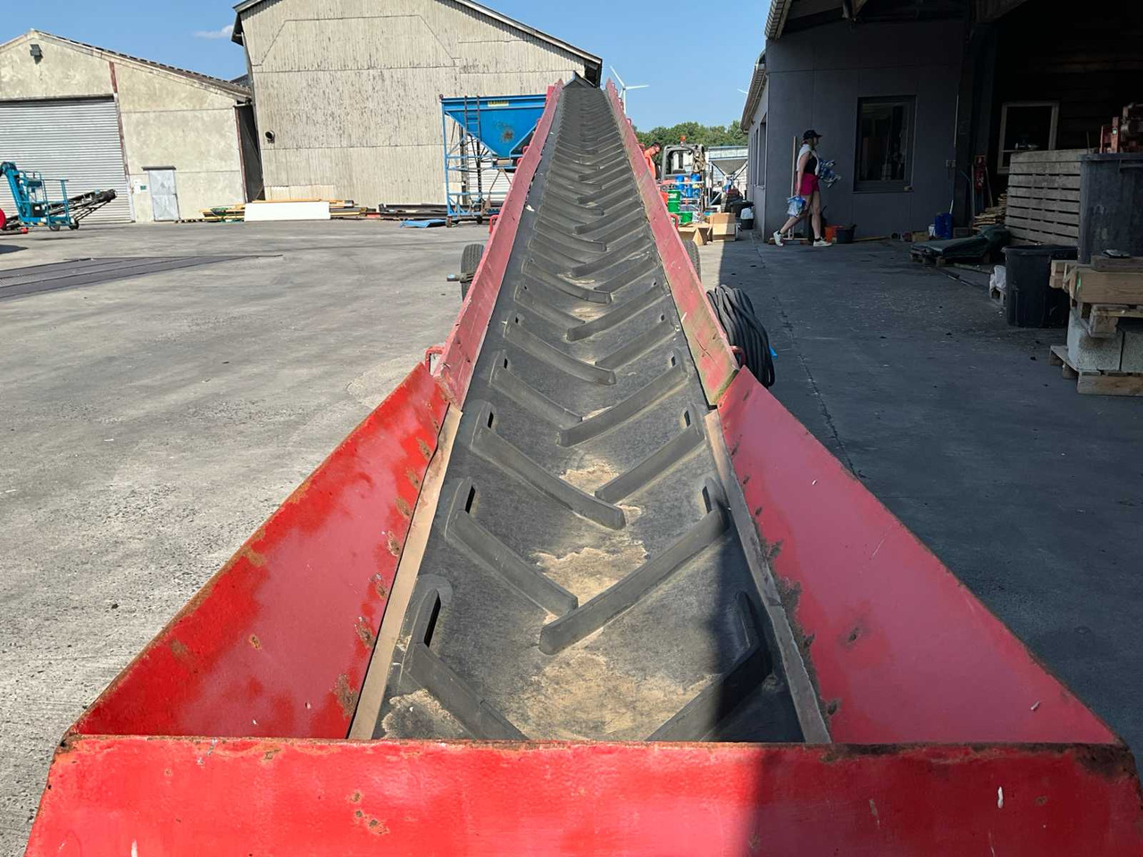 Mobile conveyor belt - toggle clamp - Shirit transportues: foto 5 Mobile conveyor belt - toggle clamp - Shirit transportues: foto 5
