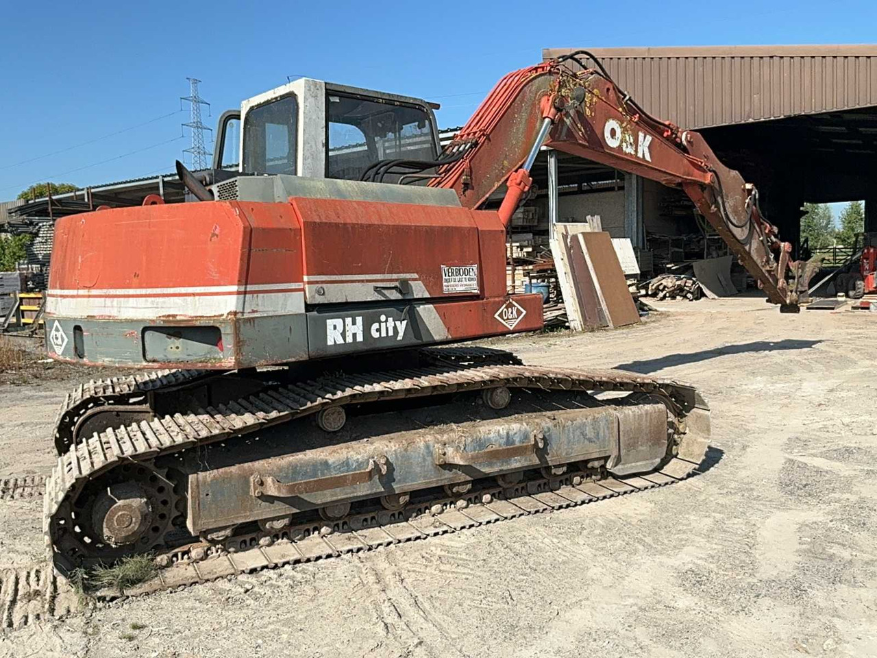 O&K Rh City - Ekskavator me zinxhirë: foto 2 O&K Rh City - Ekskavator me zinxhirë: foto 2