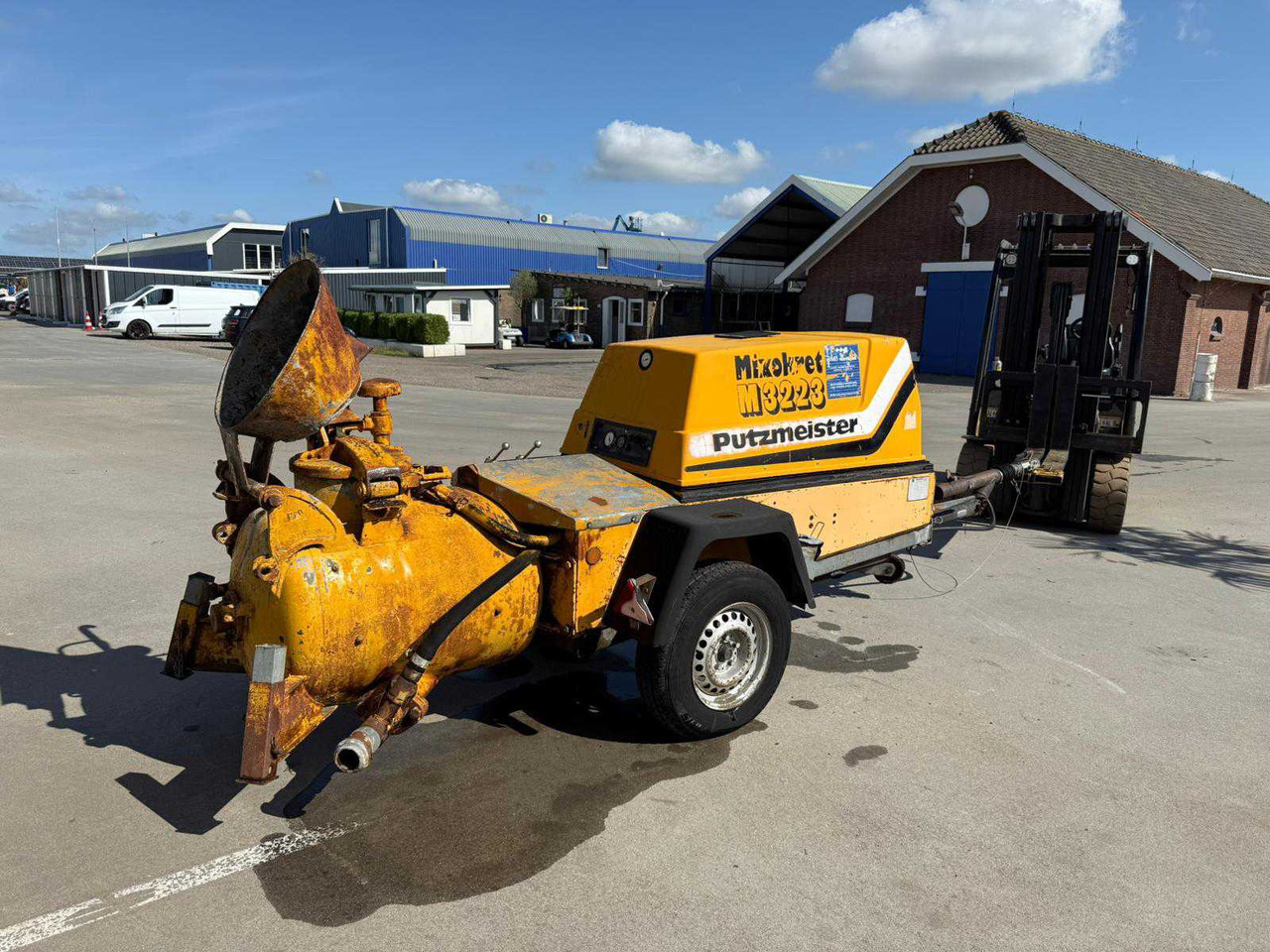 Putzmeister Mixokret M3223 D - Pompë stacionare betoni: foto 1 Putzmeister Mixokret M3223 D - Pompë stacionare betoni: foto 1