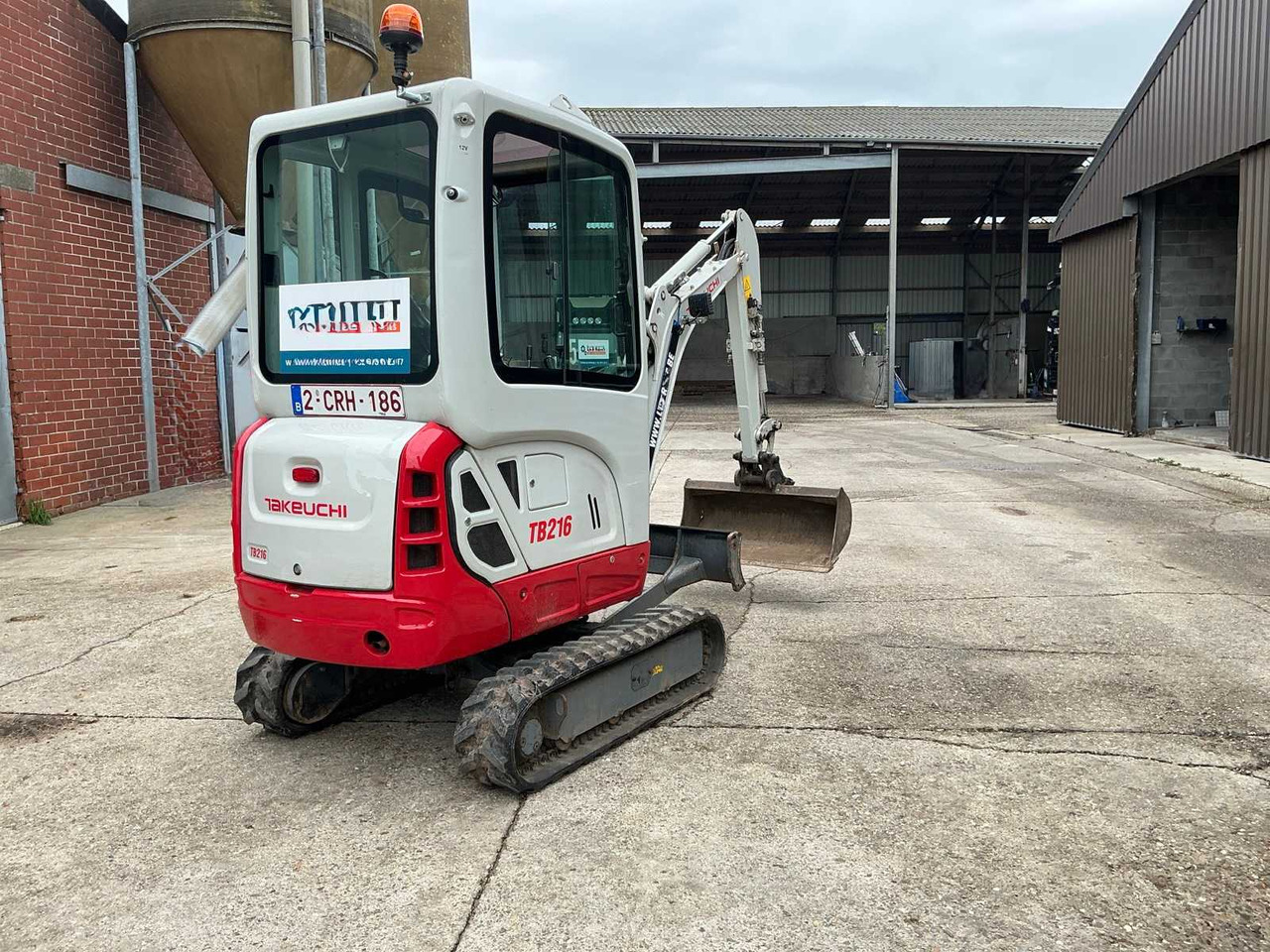 Takeuchi TB216 - Miniekskavator: foto 5 Takeuchi TB216 - Miniekskavator: foto 5