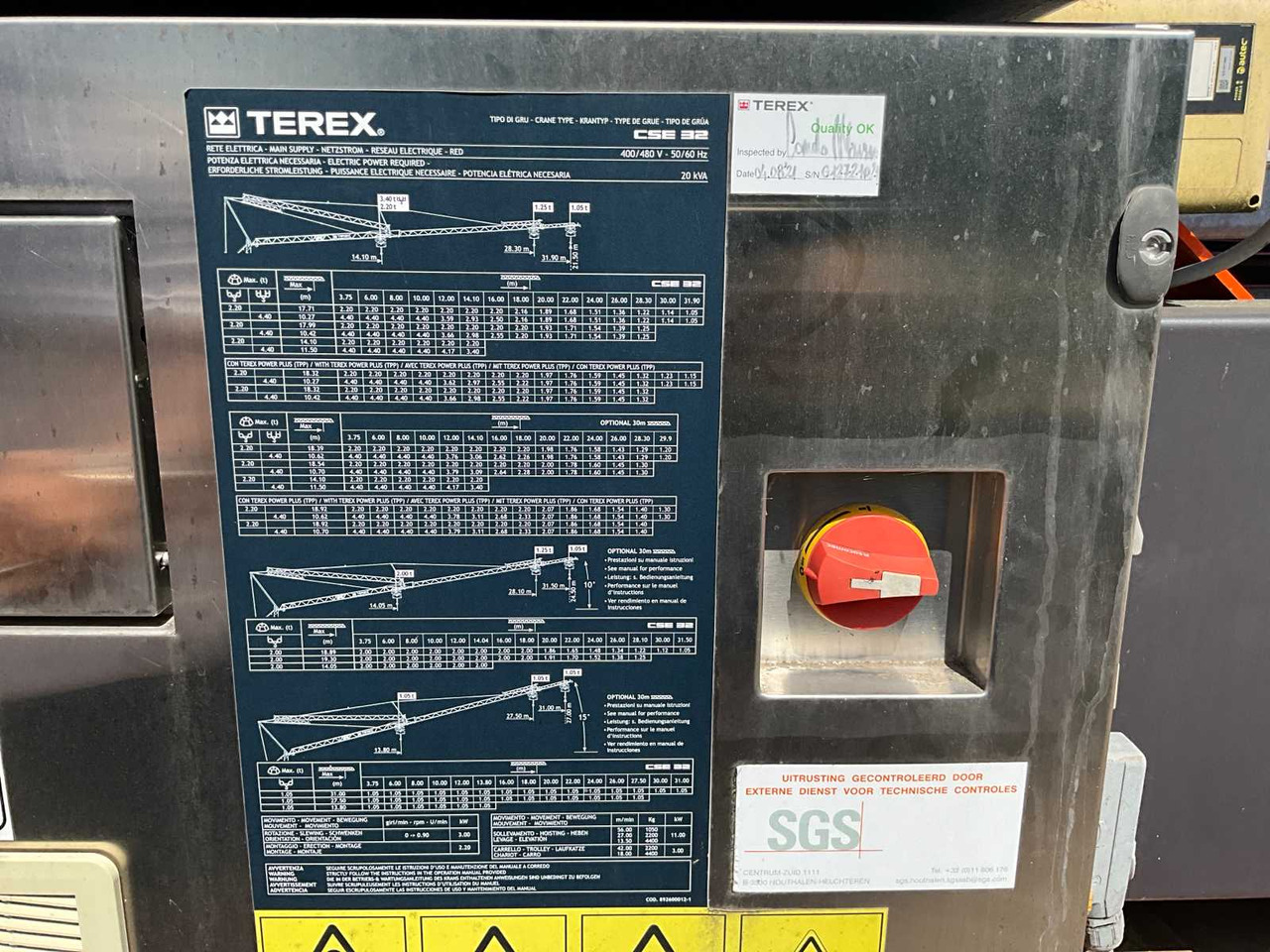 Vinç-urë Terex CSE 32: foto 9