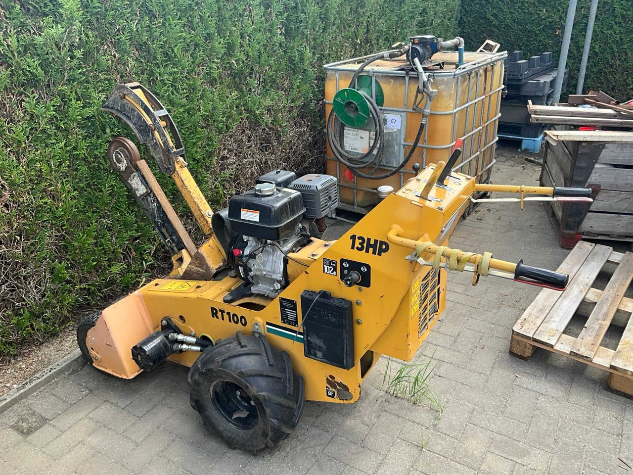 VERMEER RT100 - Hapës kanalesh: foto 1 VERMEER RT100 - Hapës kanalesh: foto 1