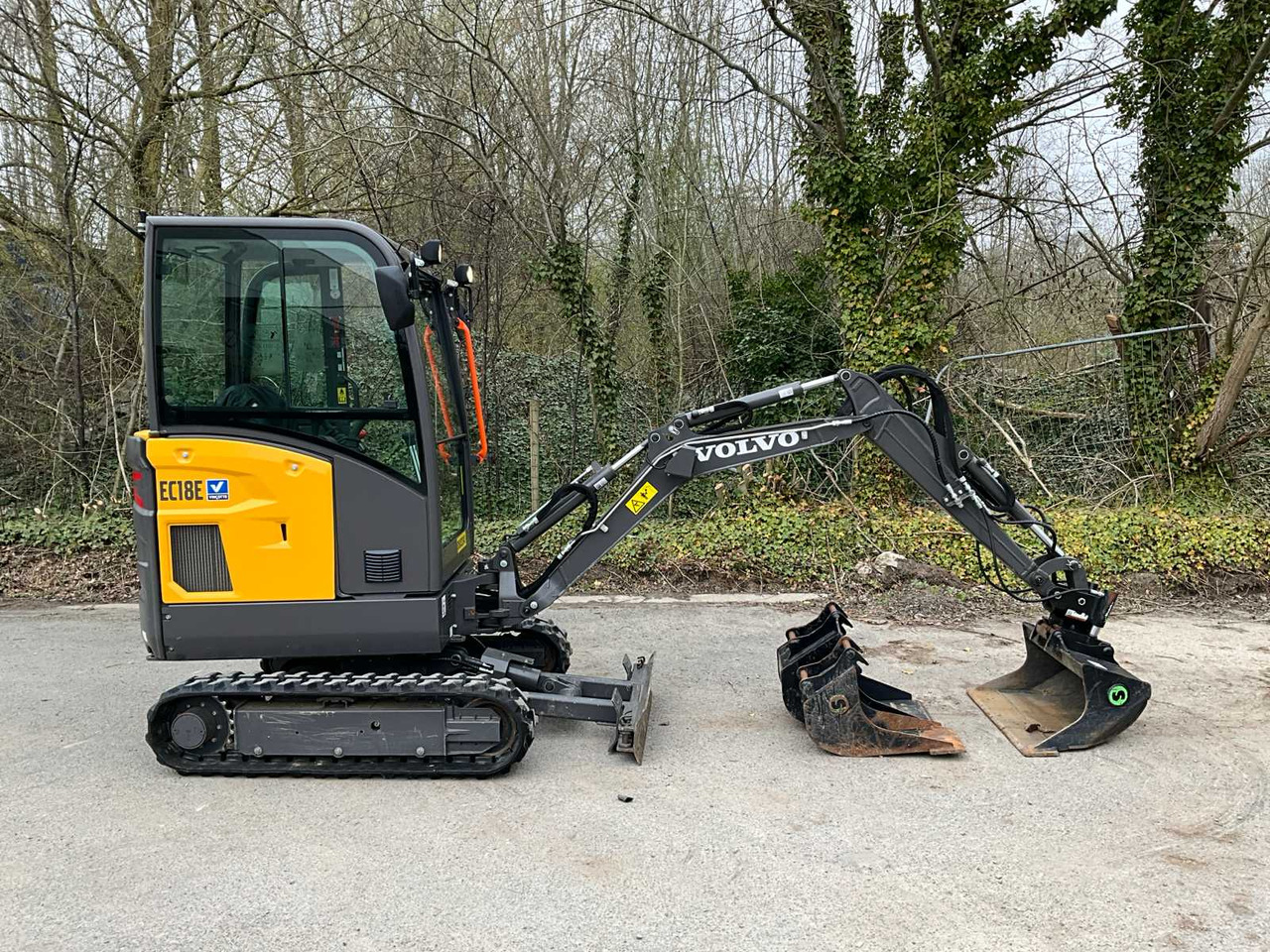 Volvo EC18E - Miniekskavator: foto 3 Volvo EC18E - Miniekskavator: foto 3