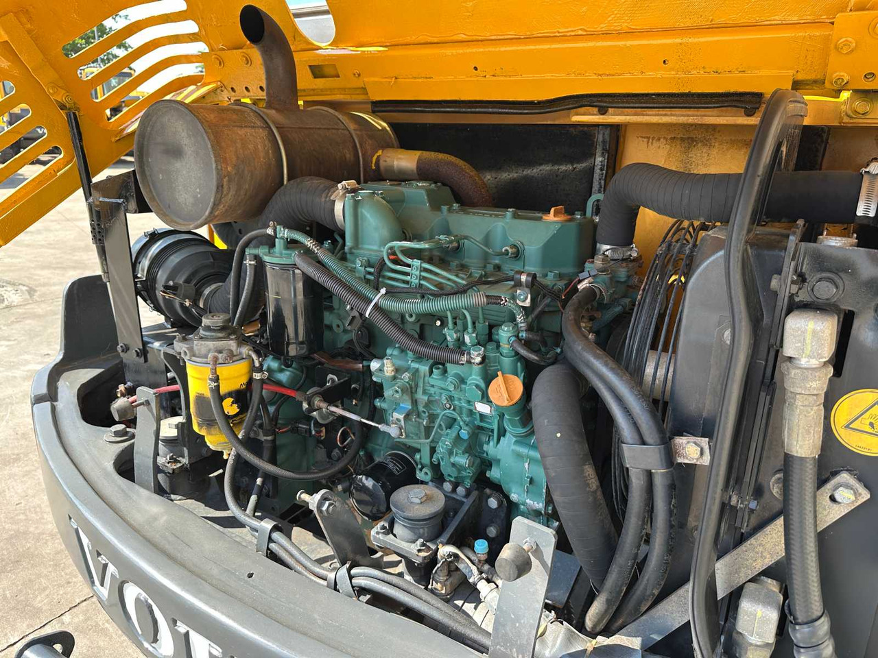 Ekskavator me zinxhirë Volvo EC55B: foto 26