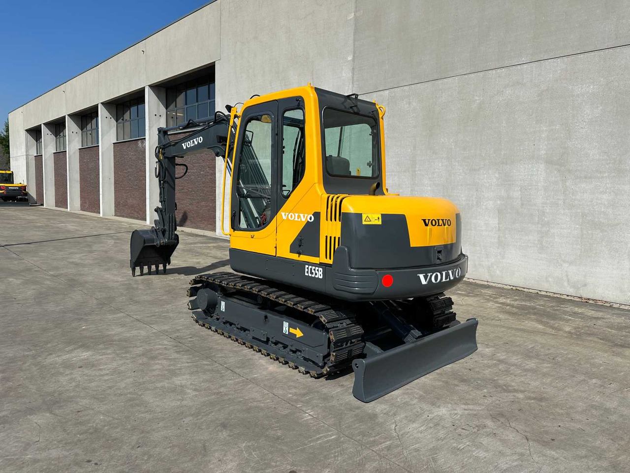 Ekskavator me zinxhirë Volvo EC55B: foto 6