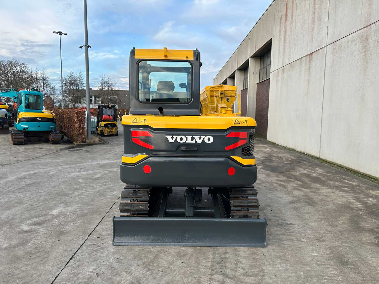Volvo EC55D - Ekskavator me zinxhirë: foto 5 Volvo EC55D - Ekskavator me zinxhirë: foto 5